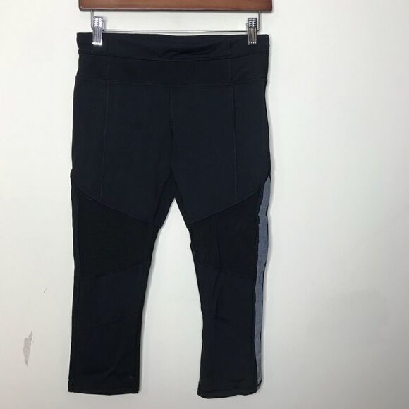 Lululemon Sz 6 Athletic Leggings Mesh Cutout - Picture 2 of 4